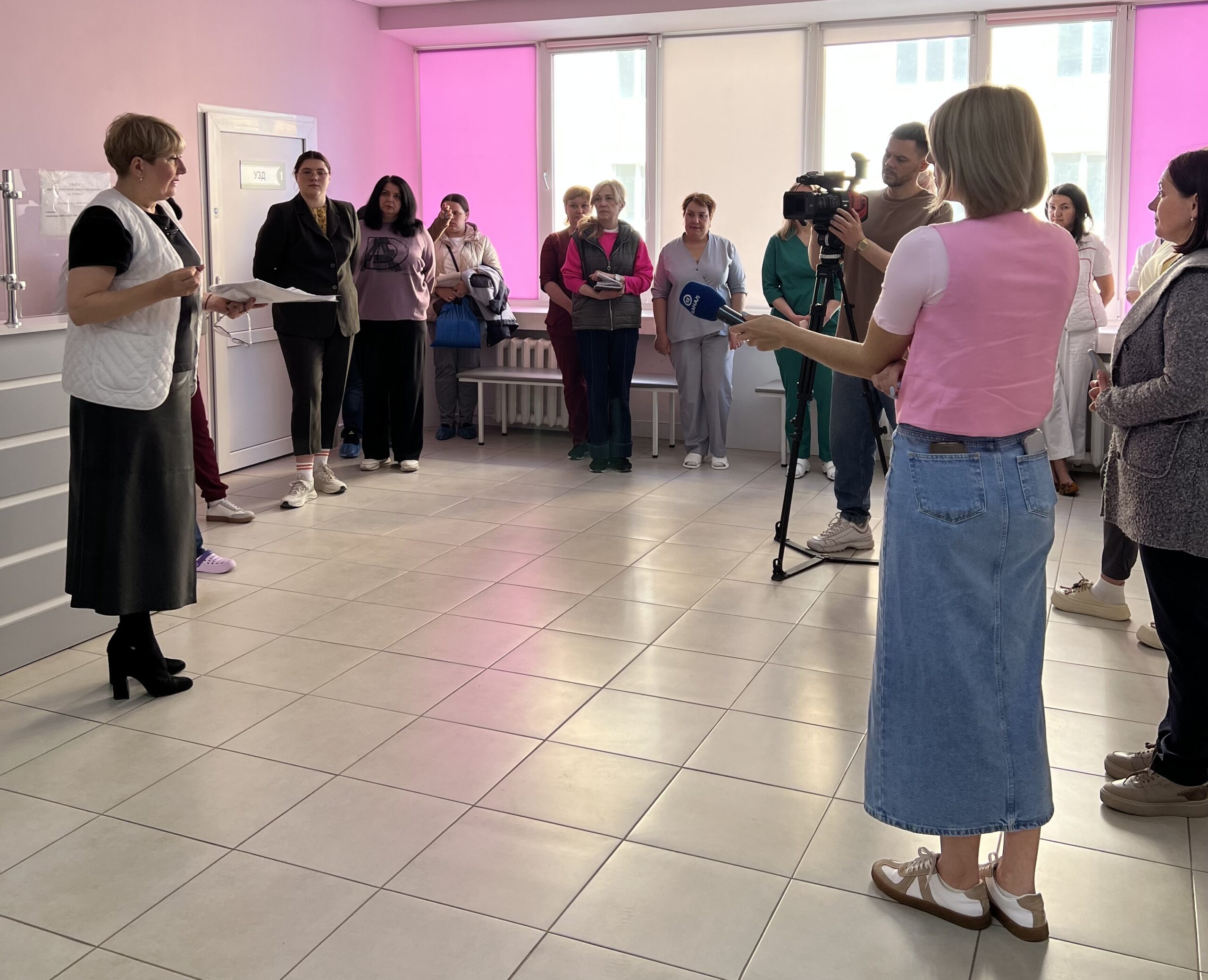 Навчання медичного персоналу лікарні